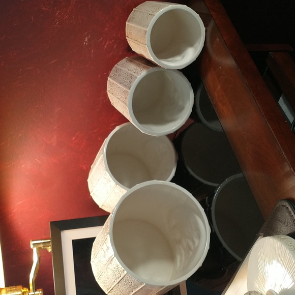 Vintage 1978 Sears Roebuck Pioneer Women Gingham Canister Set of 4 - Made in USA - Picture 7 of 7